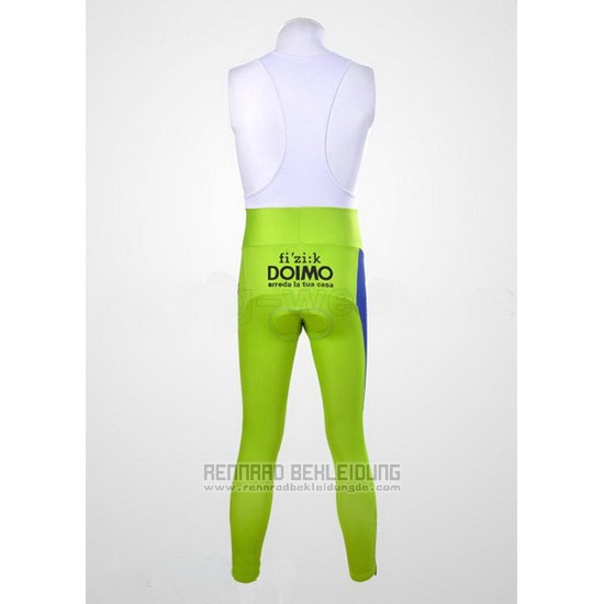 2012 Fahrradbekleidung Liquigas Cannondale Wei und Grun Trikot Langarm und Tragerhose